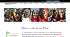 Desktop Screenshot of narrenzunft-horb.de