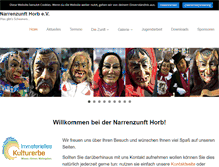 Tablet Screenshot of narrenzunft-horb.de
